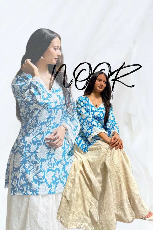NOOR BELL SLEEVES KURTI BY PINTEREST WARDROBE