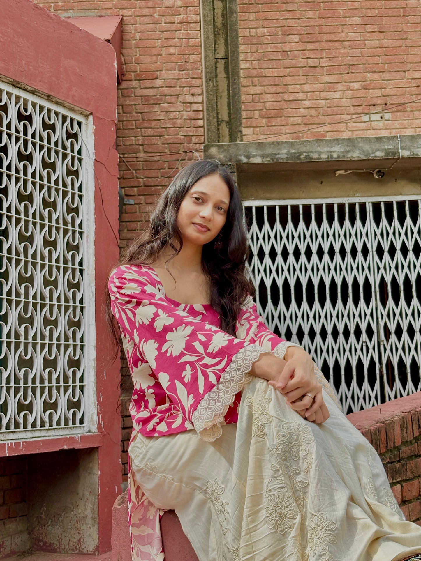 GULRUNG BELL SLEEVES KURTI BY PINTEREST WARDROBE