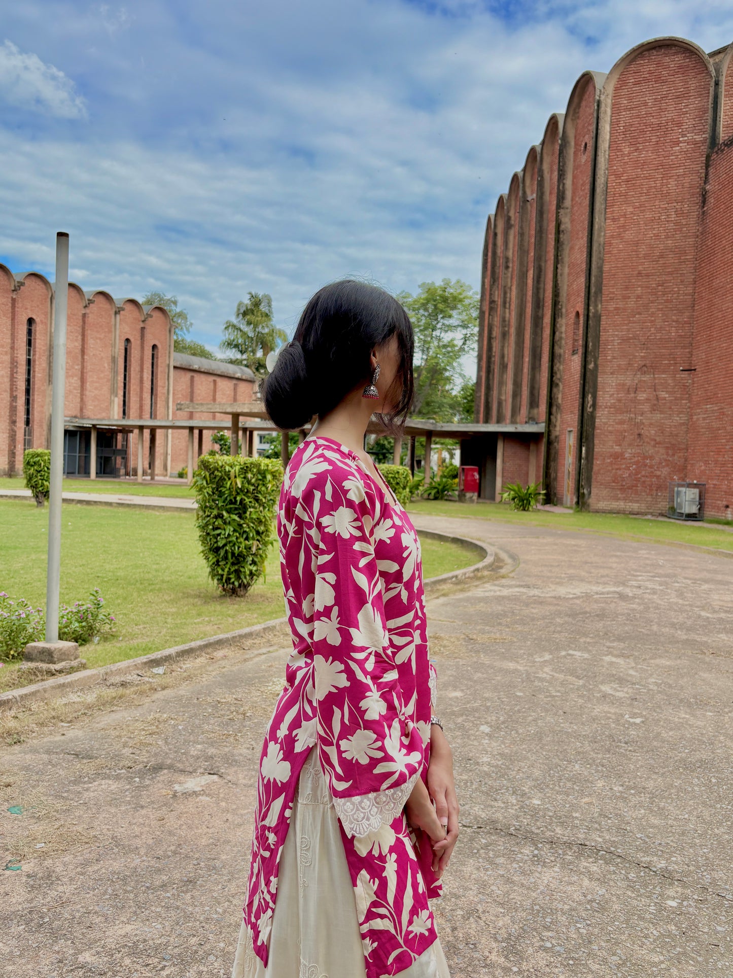 GULRUNG BELL SLEEVES KURTI BY PINTEREST WARDROBE